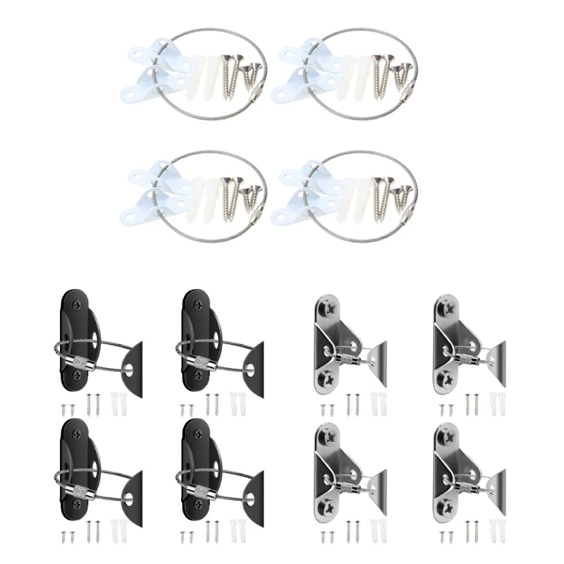 

Adjustable Furniture Anti tip Straps Wall Mounted Furniture Safety Straps Strong Heavy Duty Furniture Anti tip Straps