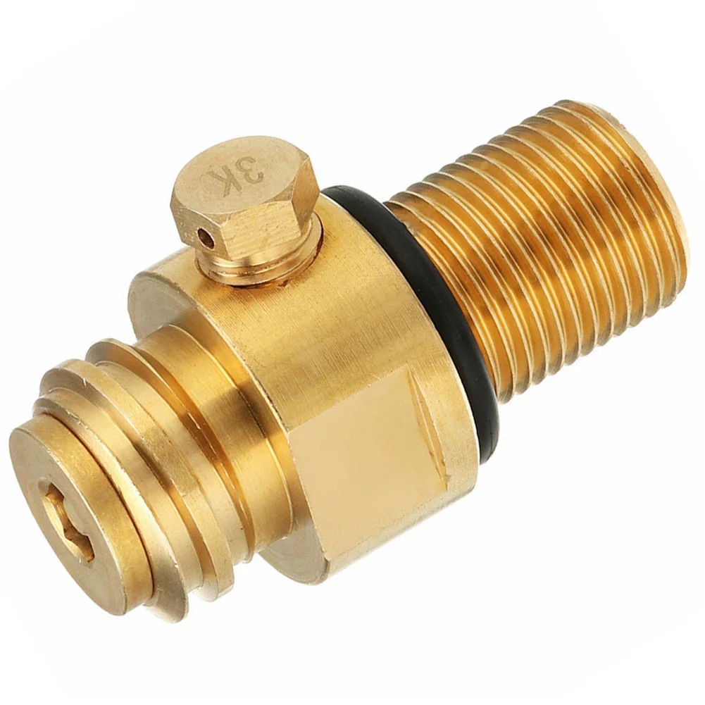 

1pc Needle Valve M18*1.5 Thread For Tank Maker Valve Adapter Refill Parts Replace Plumbing Valves Tools Accessories