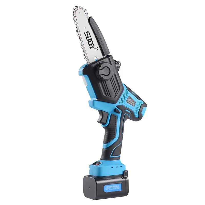 Suca Nuova Motosega Da Taglio Per Legno Più Venduta Motosega Cinese Da 350W Con Batterie Da 16.8V Sega Da Potatura Elettrica