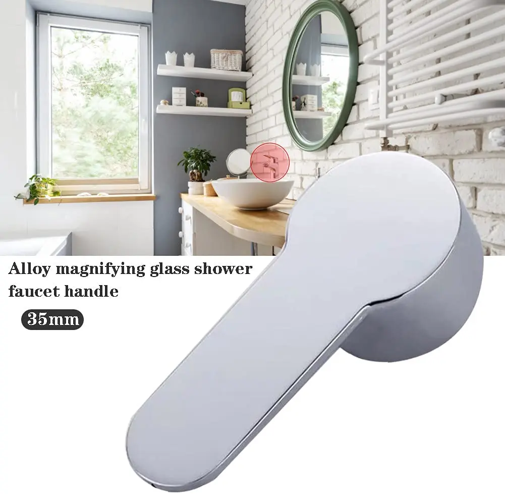Faucet Handle Zinc Alloy Valve Lever Tap Replacement Head-Tap Handle Lever-Water Faucet Lever for Bathroom,Kitchen,Basin Thick Handle faucet handle mixer tap replacement