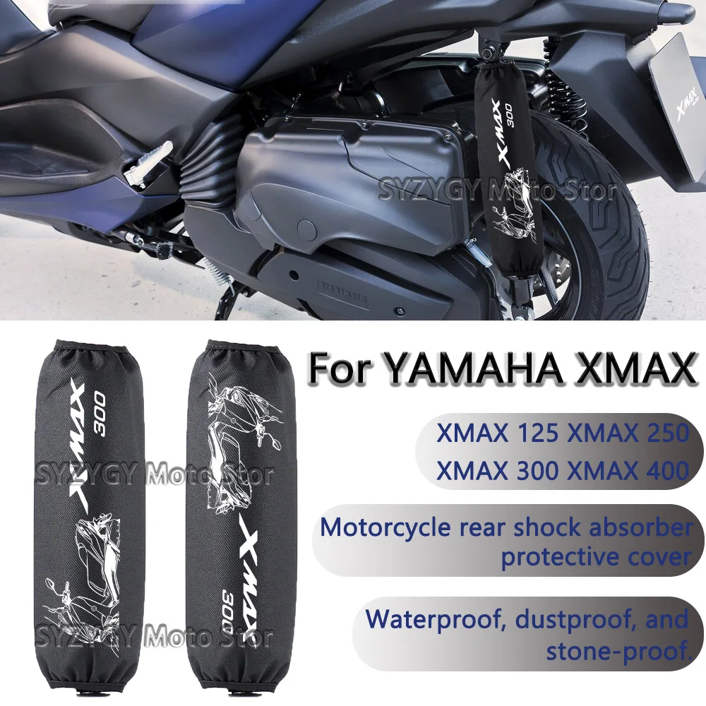 

For YAMAHA XMAX300 XMAX400 XMAX250 XMAX125 Shock absorber protective cover Anti-corrosion protection for vehicle shock absorbers