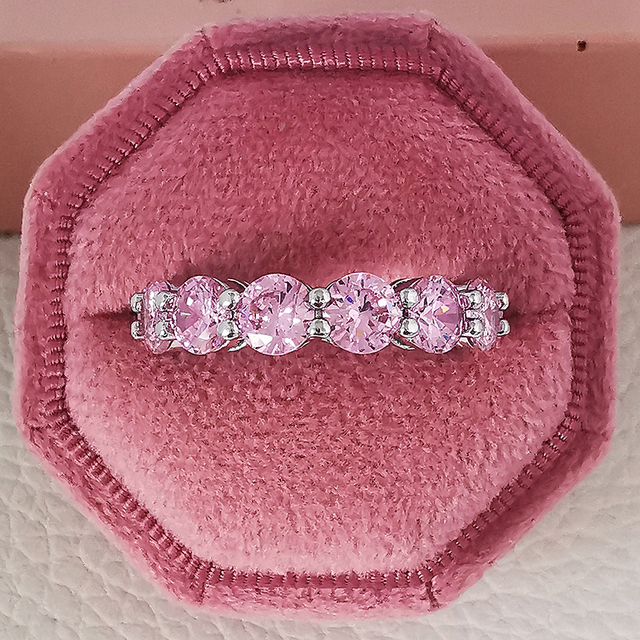 Wedding Band Eternity Ring For Women Big Gift For Ladies Love Wholesale Lots Bulk Jewelry R5578