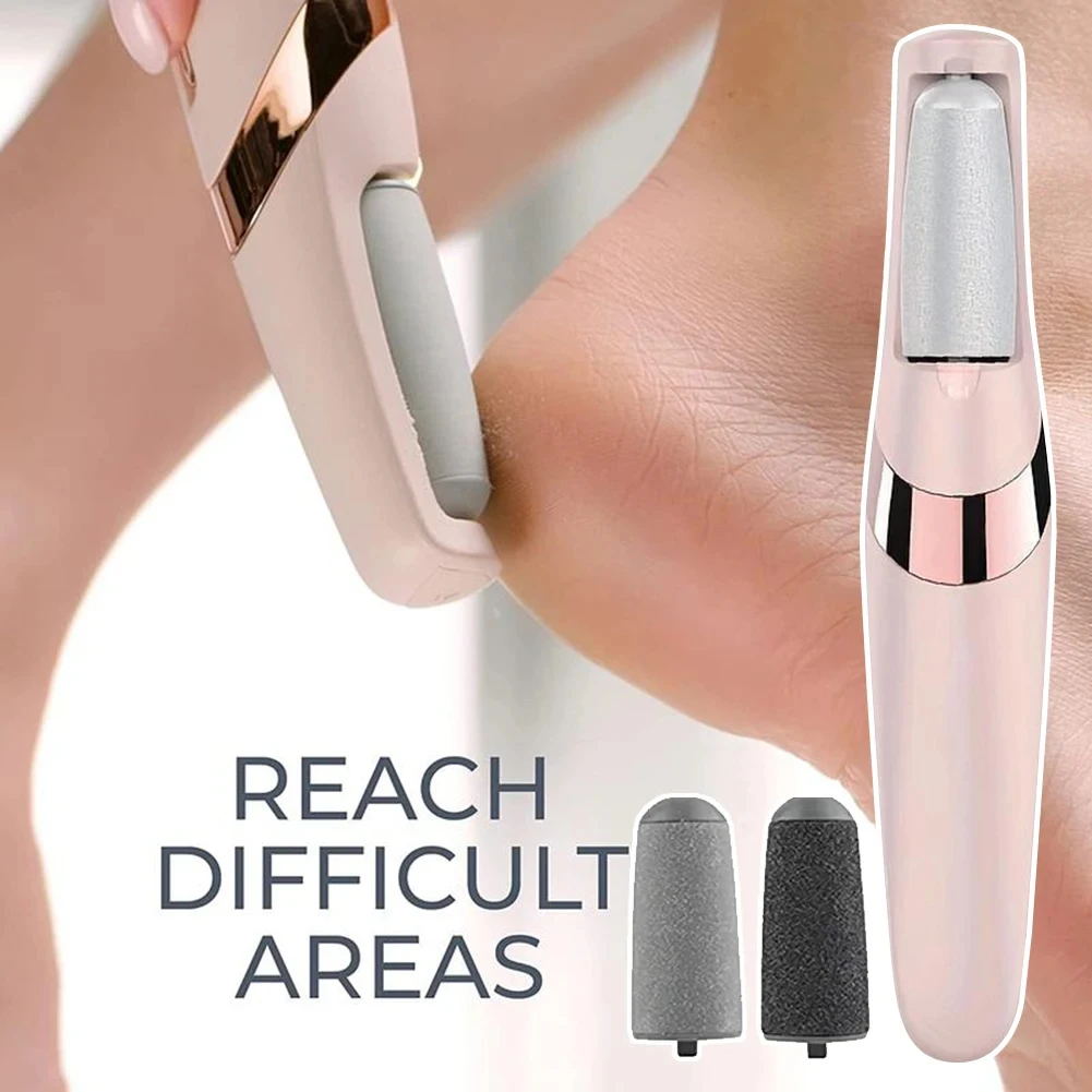 Electric Callus Remover For Feet Rechargeable Foot Exfoliator Scrubber Pedicure Tools Removes Dry Skin For Smoother Feet