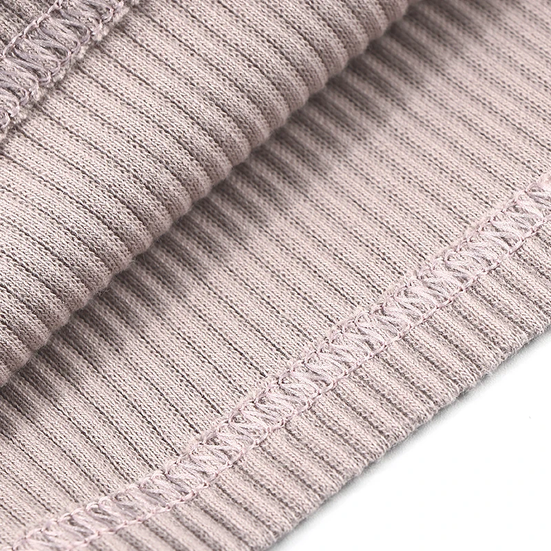 Mehrjahreszeiten-Langkleid für Mädchen V-Ausschnitt Kleider Langarm Familien-Pyjama-Set Kinderkleidung aus Geripptem Strickmaterial – Detail 16