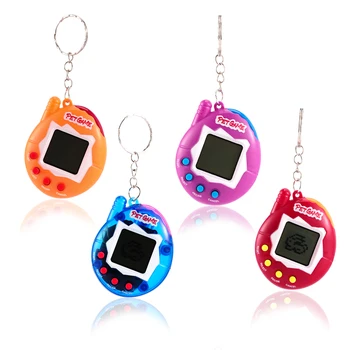 1PC Transparent Electronic Pets Nostalgic 168 Pets In One Virtual Cyber Digital Nostalgic Funny Toys Pixel Funny Play