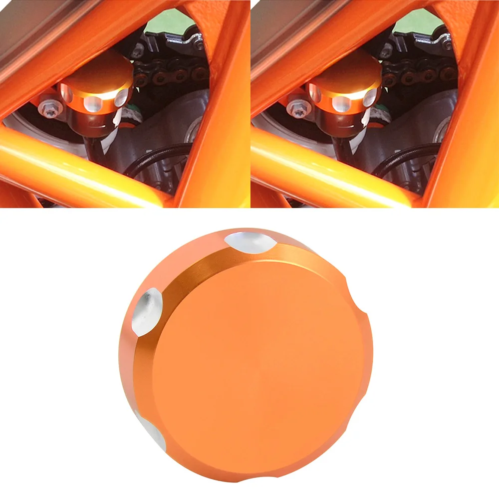 

Rear Brake Master Cylinder Reservoir Cover For KTM 690 Enduro R SMC R 12-23 1290 Super Duke /R/GT Adventure/R/S/T 15-23 1190 RC8