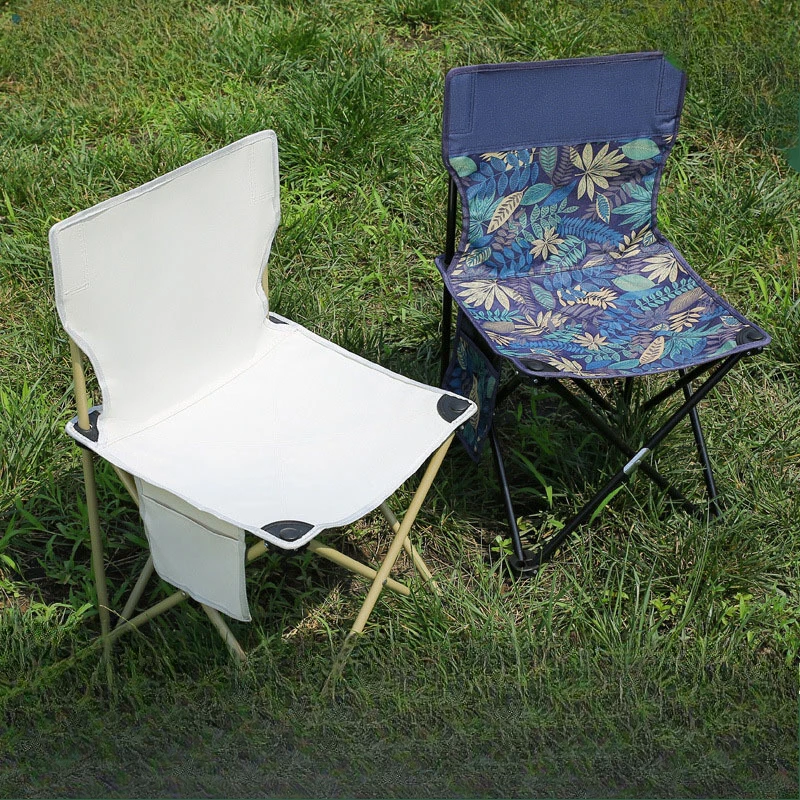 Portable Folding Camping Chair &ndash; Durable Oxford Fabric, Lightweight & Compact for Fishing, BBQ, Hiking & Outdoor Adventures