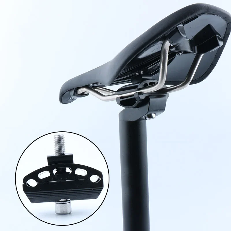 

Bicycle Seat Tube Chunk Bike Single Nail Seatpost Clamp Saddle Pipe Adapter Repair Tools Accessories