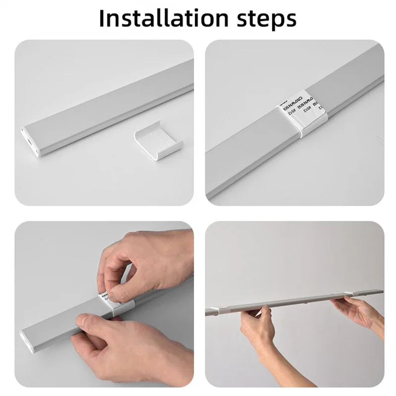 Wireless USB Rechargeable Ultra-Thin LED Motion Sensor Night Light