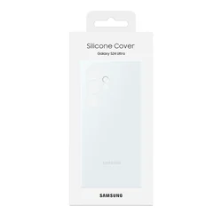 Premium Silicone Back Cover | Shockproof Protective Phone Shell | Genuine Samsung Accessory - S24Plus (White)