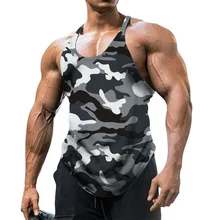  Camouflage Summer Fitness Tank Top Men Bodybuilding New Gyms Clothing Fitness Men Shirt Slim Fit Vests Mesh Singlets Muscle Tops 