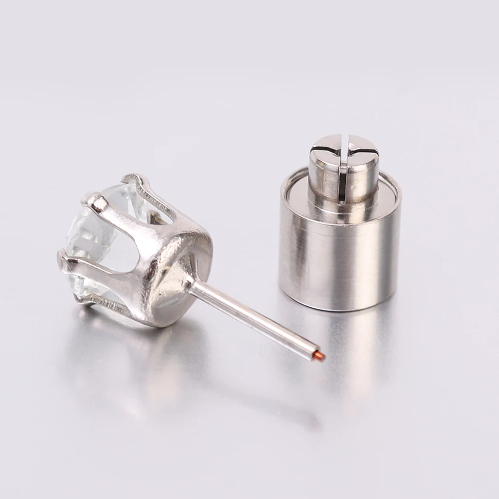 1/2Pcs LED Light Up Ear Stud Earrings Colorful Flashing Zircon Earring Stainless Steel Party Night Bling Ear Ring Studs Jewelry 6
