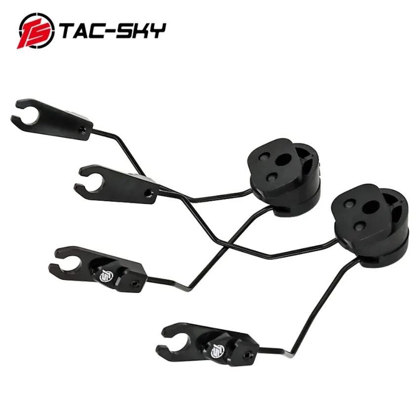 TS TAC-SKY SORDIN Mount ARC Helmet Rail Adapter for MSA SORDIN Tactical Headset Hunting Hearing Protection Shooting Earmuffs