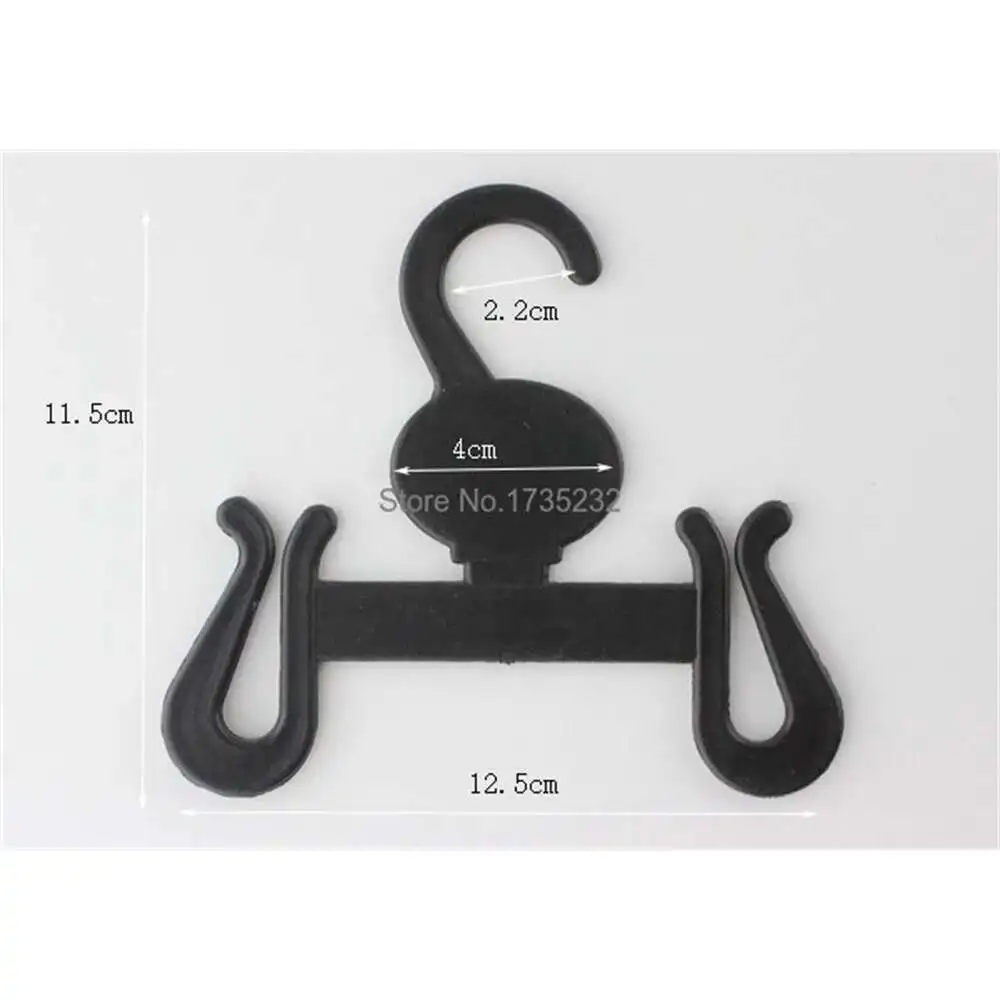 20pcs Shoes Hook Plastic Slippers Hanger Supermarket Herringbone Cotton Padded Shoes Hanging Sandals Holder Sample Hanger