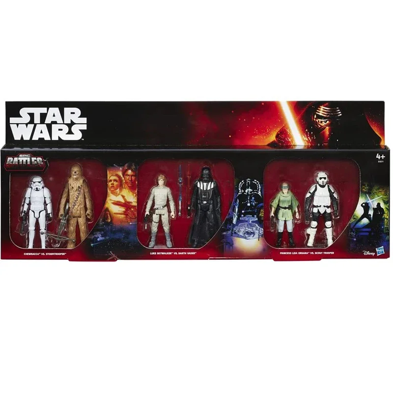 Giocattoli Caldi Giocattoli Modello Darth Vader Stormtrooper Luke Skywalker Tshubaka 6 Pz/Scatola Epiche Battles Star Wars Action Figure