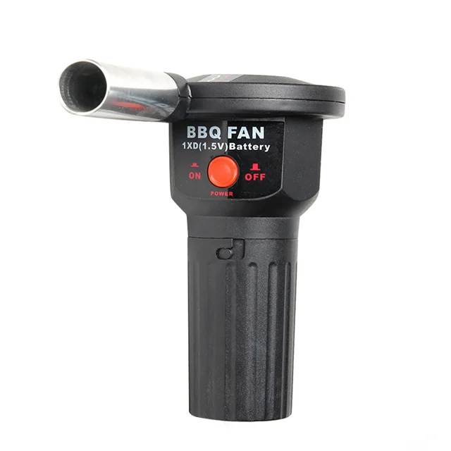 Bbq Ventilátor Hordozható Barbeque Légfúvó Kültéri Barbecue Tűzoltó Kempinghez És Túrázási Piknik 5V Akkumulátor Nélkül - Image 6