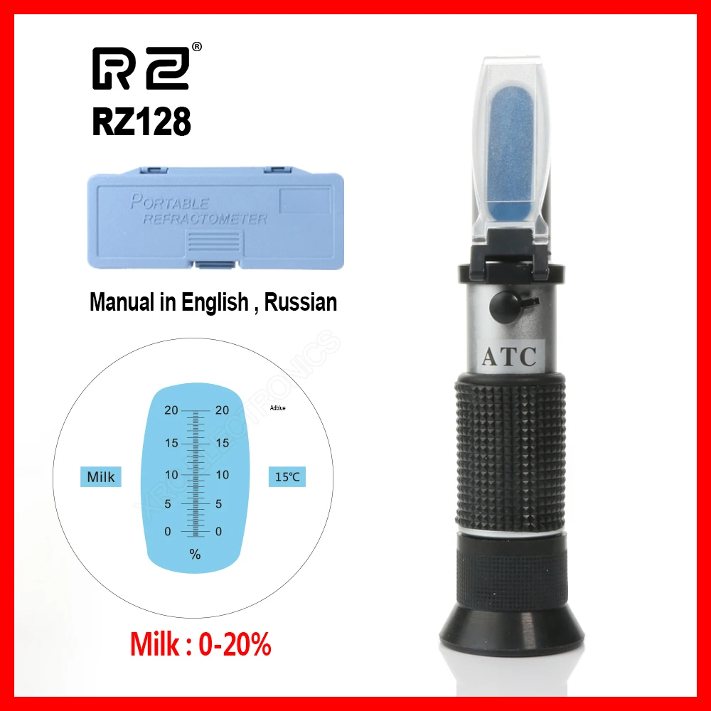 Rz Milk Brix Tester Meter 020 Atc Measurement Accuracy Milk