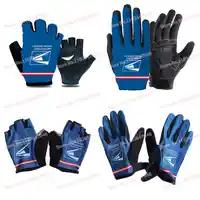 U.S. Postal Service Team Half Finger Cycling Glove Mens and Womens Anti-static Outside Sports Glove Half Finger Road Bike Glove 1