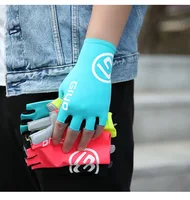 GIYO Summer Cycling Gloves For Mountain Road Bike Breathable Half-finger Gloves Men Women Sports Riding Shockproof Bike Gloves 2