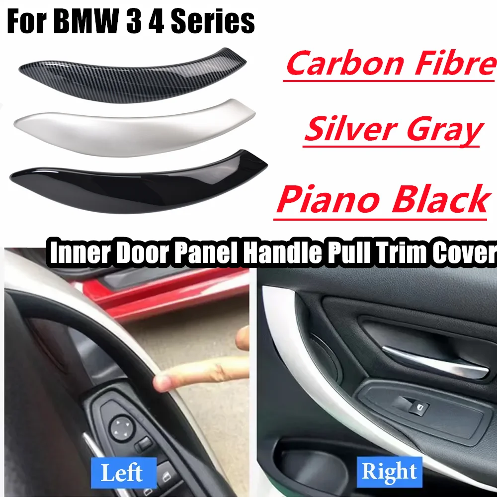 Fast Delivery For BMW 3 4 Series F30 F80 F31 F34 F35 F82 F83 M4 Car Inner  Interior Door Handles Panel Trim 51417275487 - AliExpress