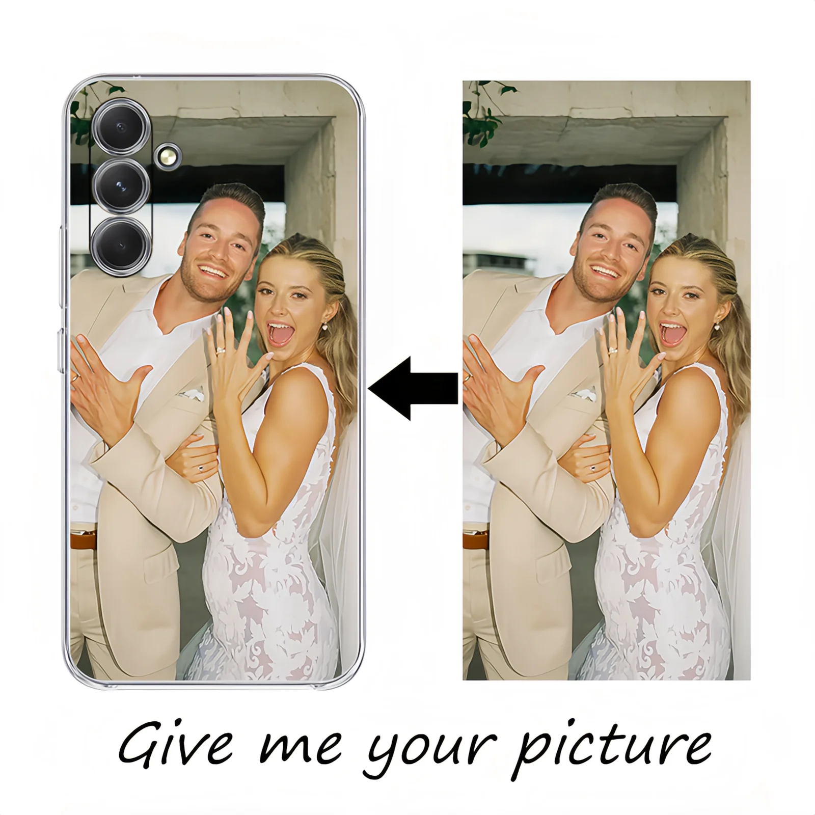 DIY Personalized Photo Clear Phone Case