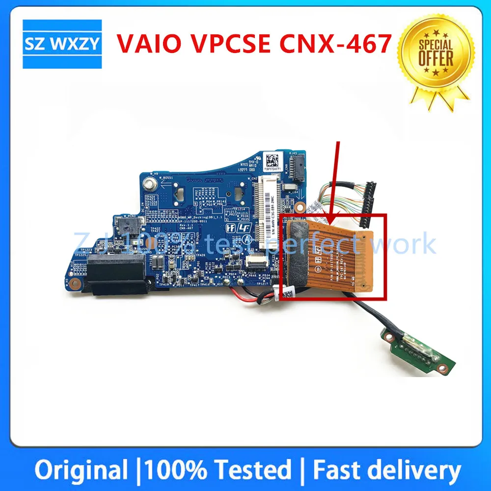 Original For Sony Vaio Vpcse Series 15.6 Inch Power Board Cnx-467  V0b0_pvt_docking 1p-1116200-6010 100% Tested Fast Ship - Laptop Repair  Components - AliExpress