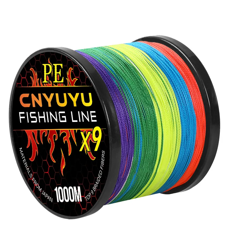 1000m 8 Strands braided fishing line PE Braided Wire Fishing Line