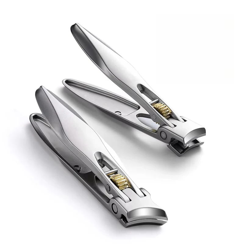 Professional Nails Clippers Stainless Steel Pulley Nail Cutter Toenail Fingernail Manicure Trimmer Toenail Clippers Tools