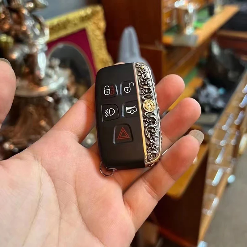Autoschlüsseltasche für Luxusmarken VW Volkswagen Logo Leder Nissan Mercedes Signal Alfa Romeo Halter Signalblockierbox Abdeckung Universal – Detail 11