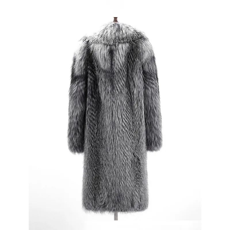 PFHQ 2023 Men's Loose Trendy Imitation Mink Hair Coat New Fashion