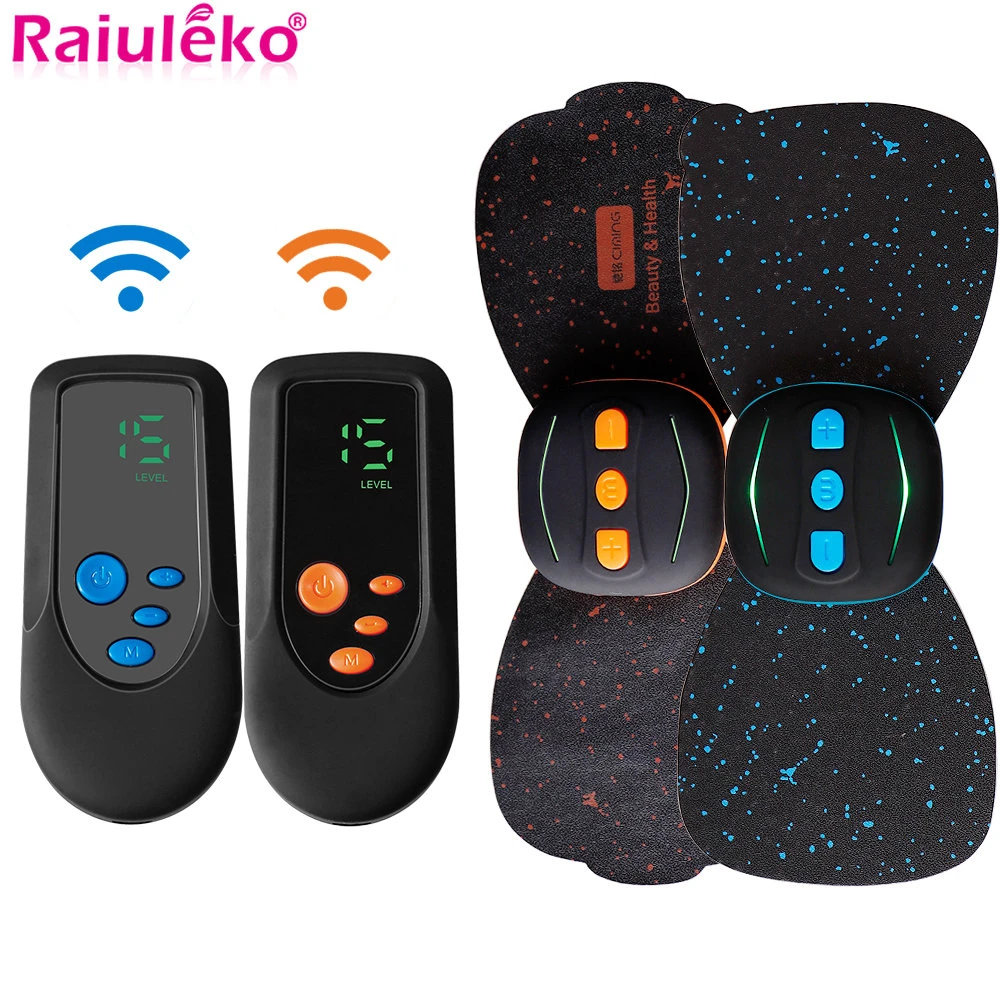 Remote Control TENS Body Massager EMS Massage Patch Cervical Massagers