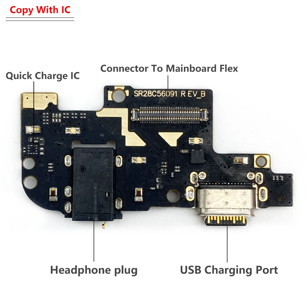 reparo usb placa de carregamento conector do porto flex com microfone para motorola moto puro potência