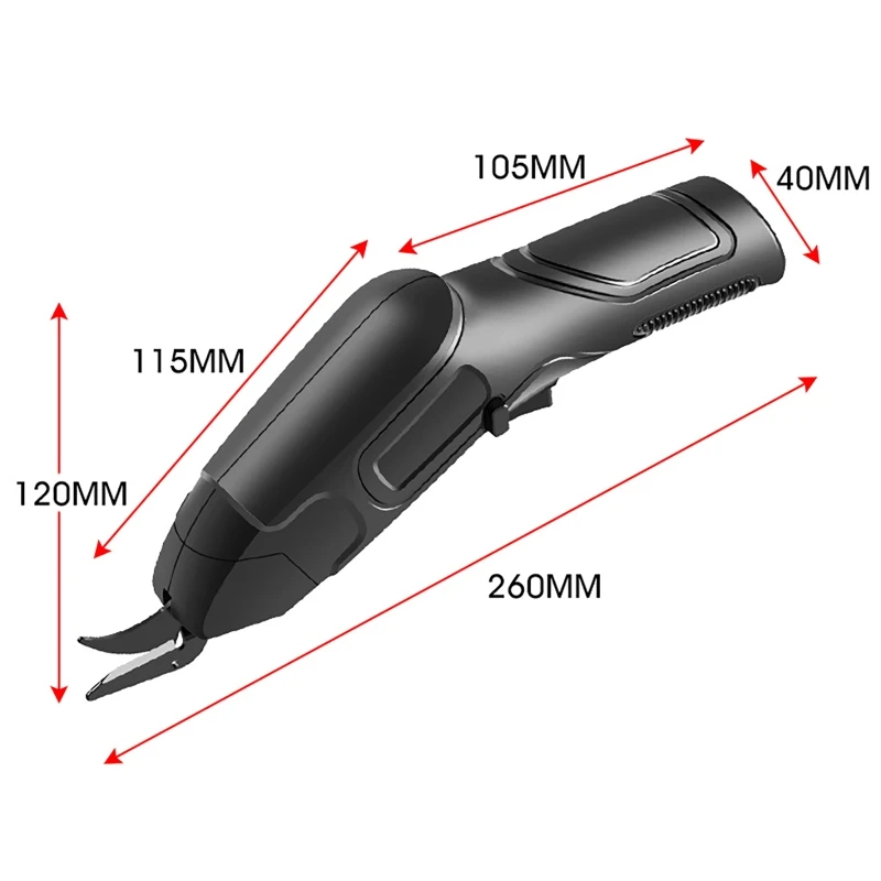 휴대용 DIY 다기능 Usb 충전식 전기 가위 커터, 가죽 천 카드보드 커터용 커터 도구