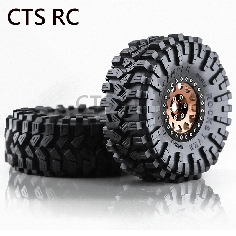 RC Car Wheels 4pcs 120mm Metal 1.9