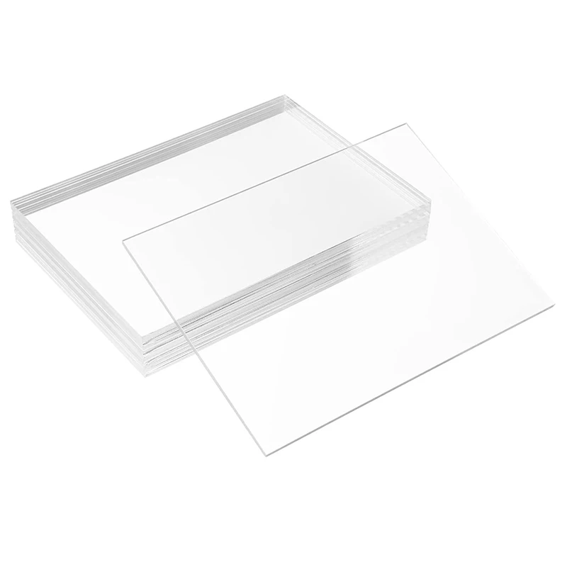 Clear Acrylic Sheet - Multiple Thickness Options Available