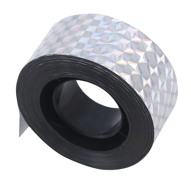 Ezüst Színű Madárriasztó Lézer Szalag Reflektív Madártaszító Új - Image 6