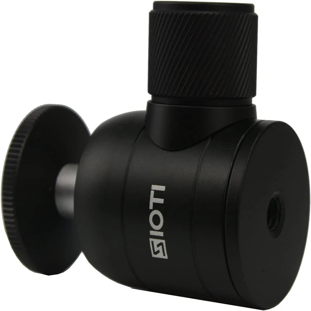 Sioti Tripé Cabeça de Bola Cabeça de Montagem do Tripé-metal Ballhead 360 ° Pan 90 ° Inclinação Tripé Montagem para Gopro Câmera Digital Telefone Celular Luz - Image 3
