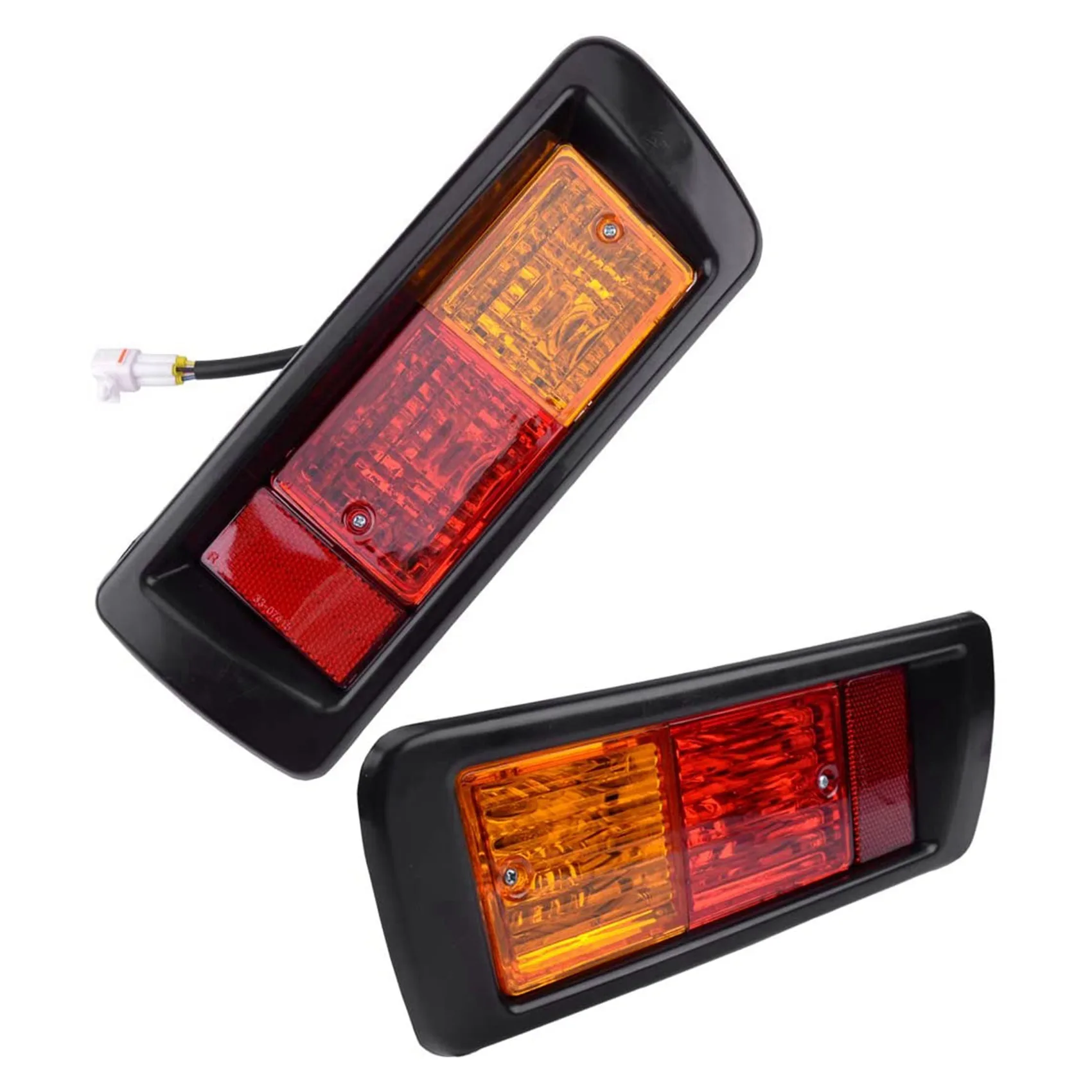 

1 Pair Tail Bumper Rear Fog Lights Lamp 81550-60440 81550-60520 Fit for Toyota Land Cruiser Prado FJ90/95 1996 -2002