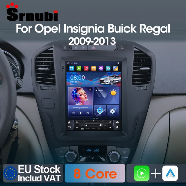Srnubi 2 Din pour Opel Insignia Buick Regal 2008-2013 Carplay Android Auto autoradio Carplay stéréo GPS multimédia DVD unité principale 1