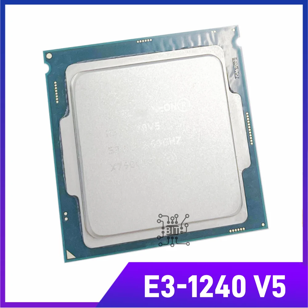 CPU Xeon E3-1240V5 Processor 3.50GHz 8M 80W Quad-Core Socket 1151 cpu processor