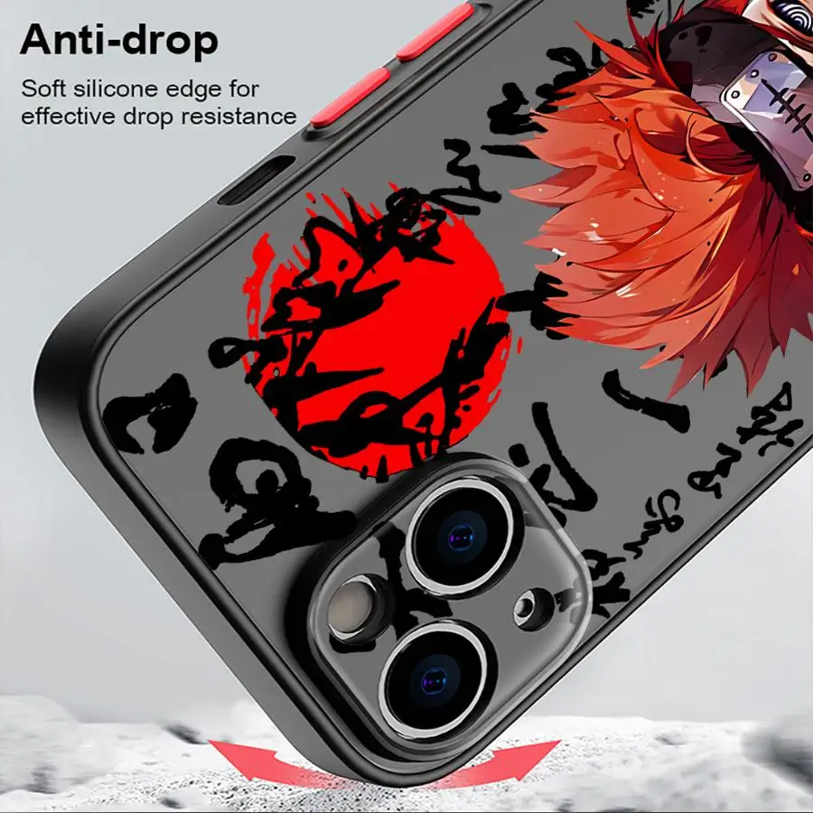 Naruto Akatsuki Cloud Matte Phone Case