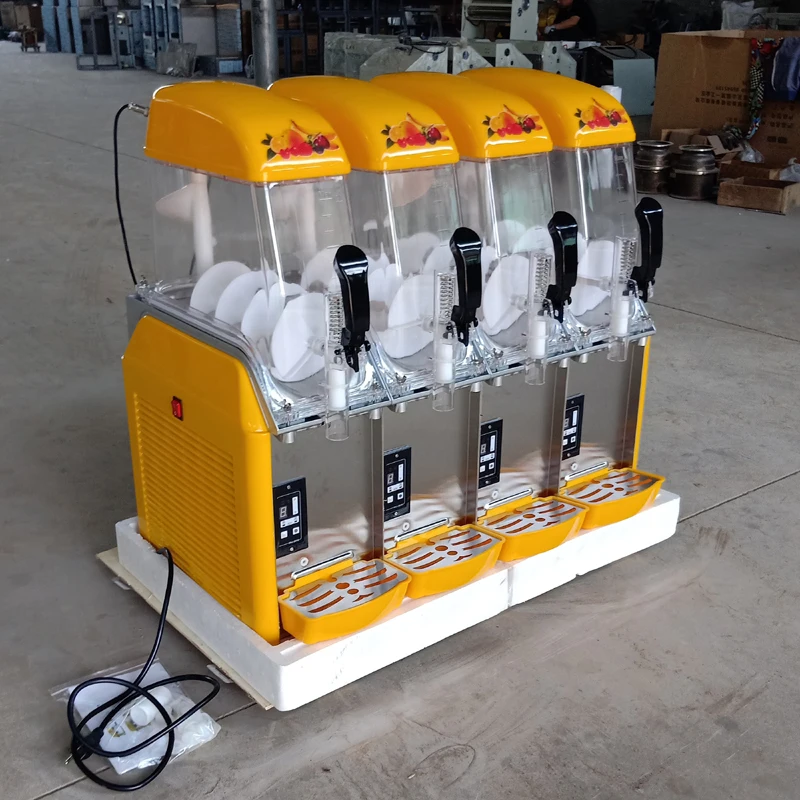 

snow melt mud making machine catering shop commercial smoothie cold drink maker electric slush ice machines