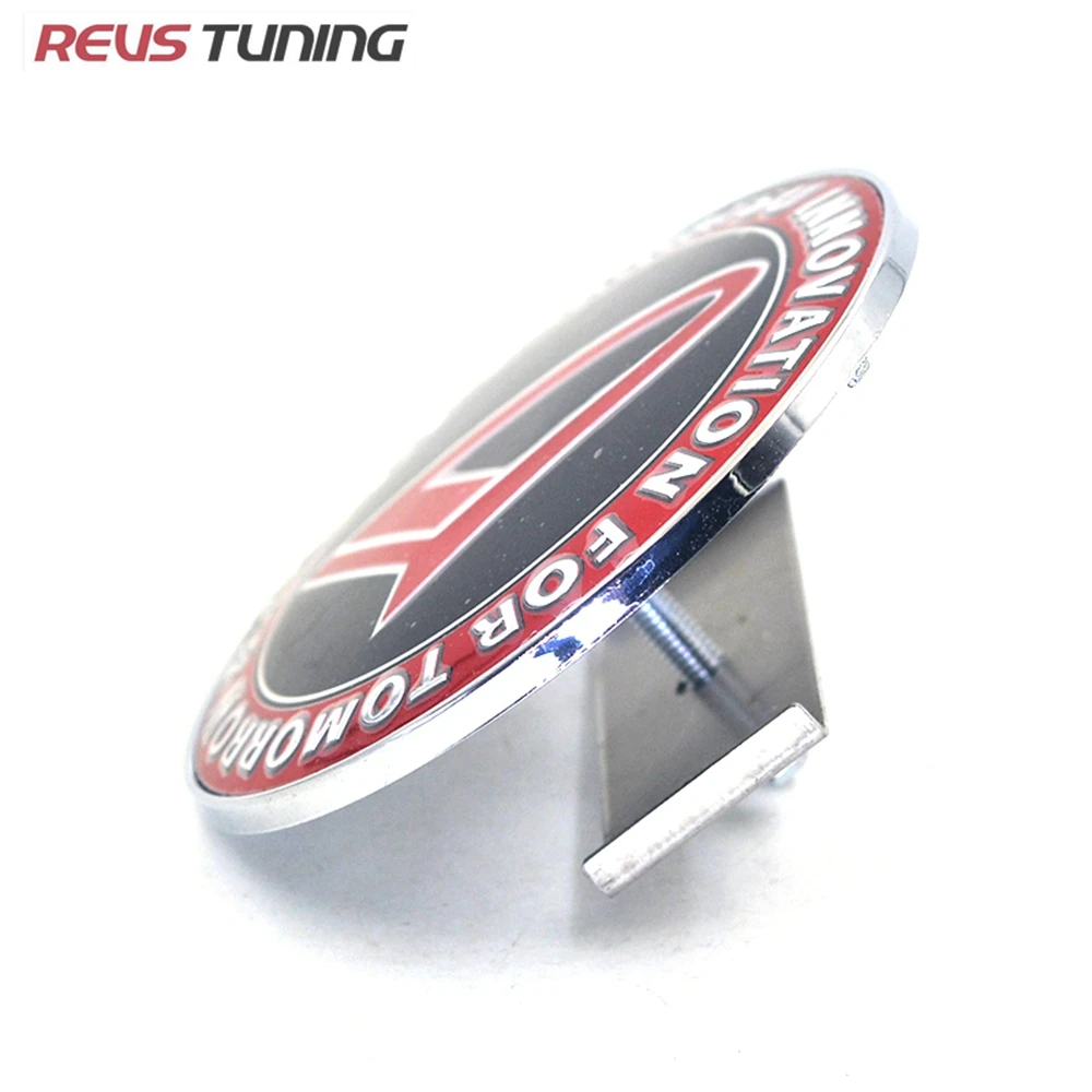 バッジ ダイハツ90mmプラスチックアルミカーバッジjafフロントグリルバッジ