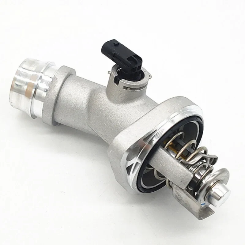 255002 E085 Aluminium Thermostat Gehäuse Montage 25500-2E085 Für Hyundai Elantra Kona Veloster Kia Soul Forte Forte5 2,0 L – Detail 2