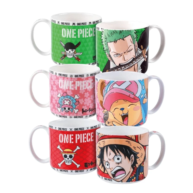 Taza One Piece Luffy en Logo