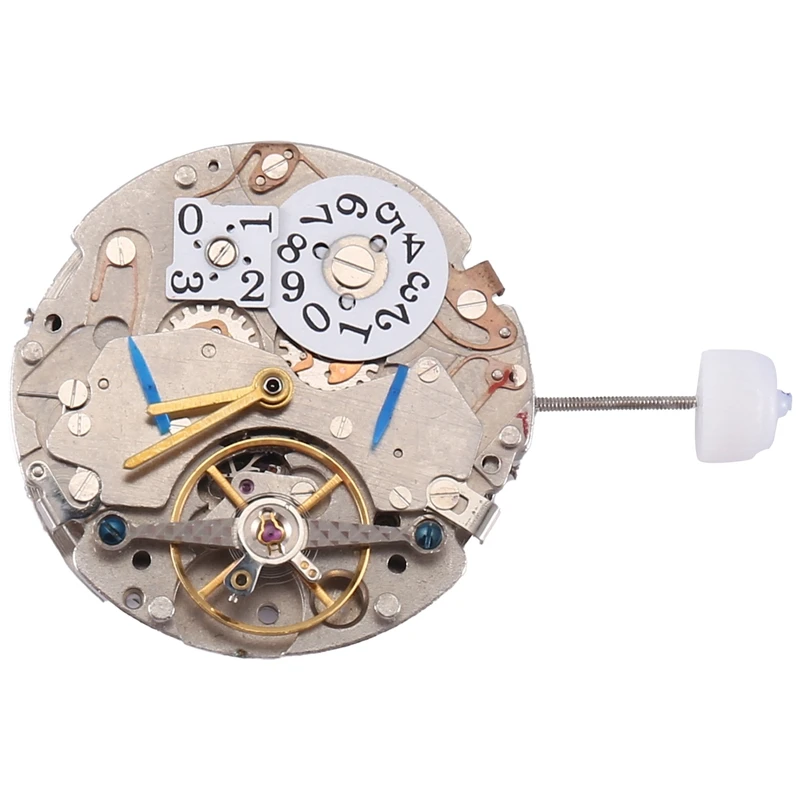 

LB10 Watch Movement Automatic Mechanical Movement L10 Watch Heart 5 PIN Movement 12 O'clock Calendar 3/9 Seconds