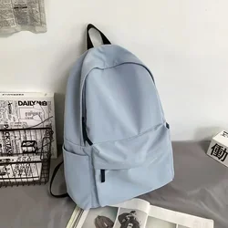 Versatile Unisex Backpack - High Quality, Large Capacity, Waterproof Travel Bag made of Washable Nylon (Blue)