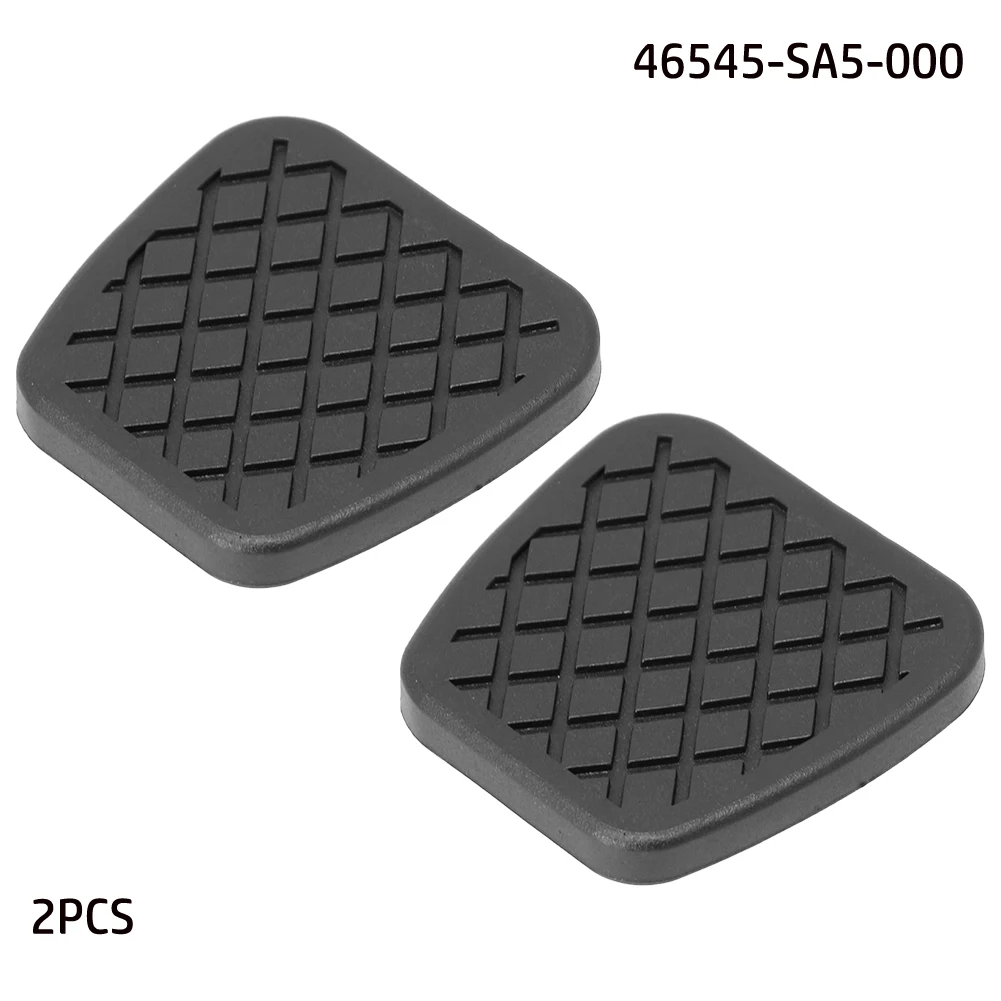 Car Brake Clutch-Pedal Rubber Pad Cover 2 PCS Easy-installation Interior Padel For Honda For Civic Accord 46545SA5000 pedal cover
