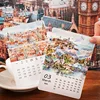 Mr Paper, 6 Rolls/Bag Along the Scenery Series Cityscape Paper Tape Set Colourful Tape Stickers Stationery Supplies Washi Tape 4
