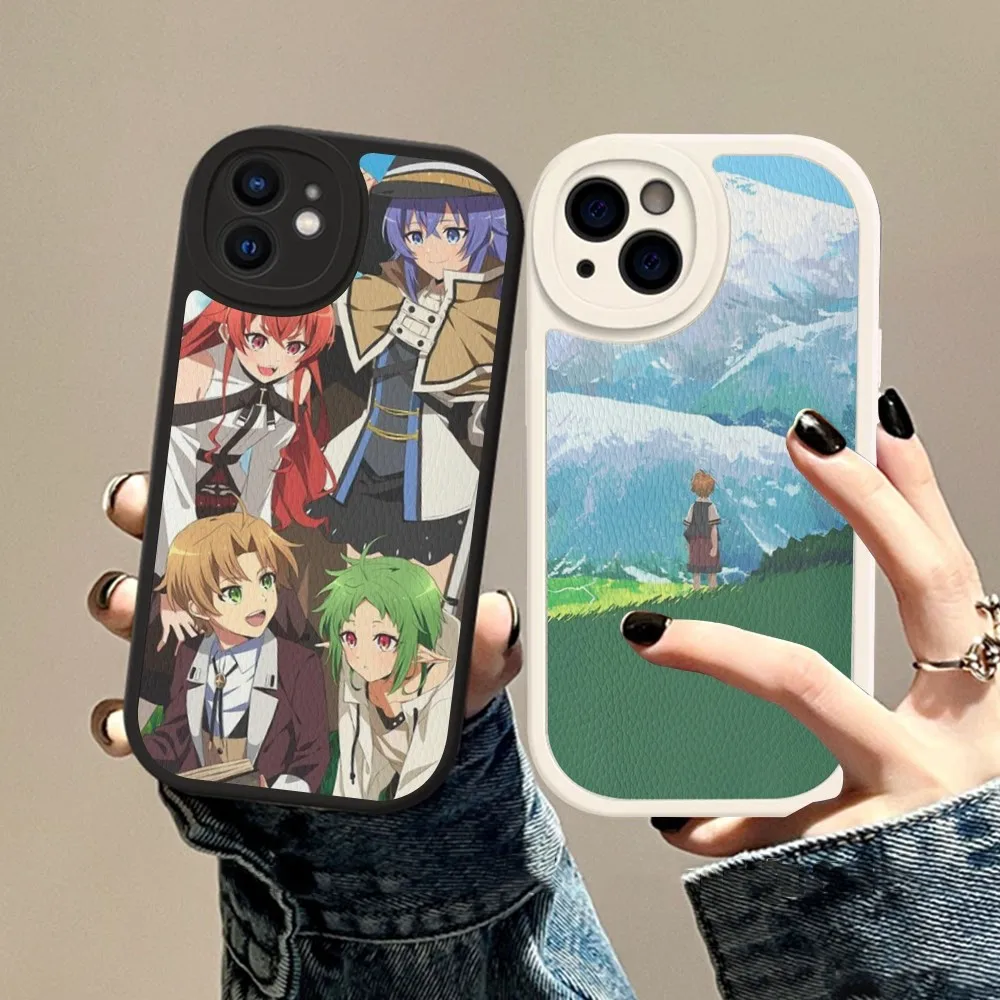 

Mushoku Tensei Phone Case Hard Leather For iPhone 14 13 12 Mini 11 14 Pro Max Xs X Xr 7 8 Plus 6 6s